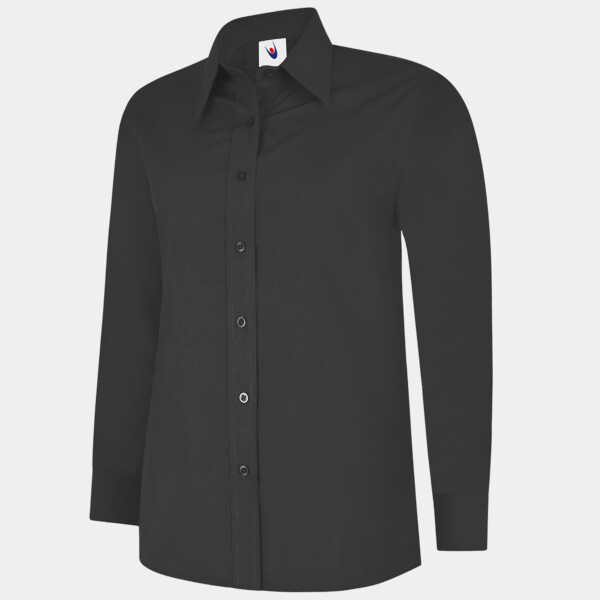 Ladies Poplin Full Sleeve Shirt Thumbnail