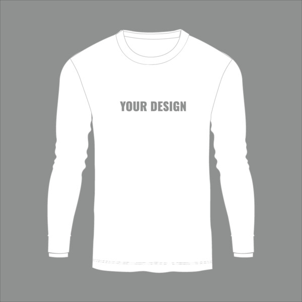 CUSTOM STANDARD FOOTBALL SHIRT (Long Sleeve) - Adult Thumbnail