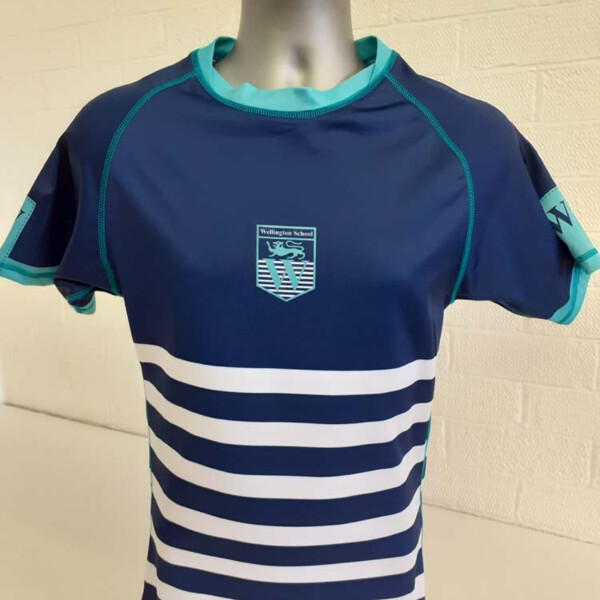 SEMI-PRO FIT RUGBY SHIRT WRAP COLLAR - Adult Thumbnail